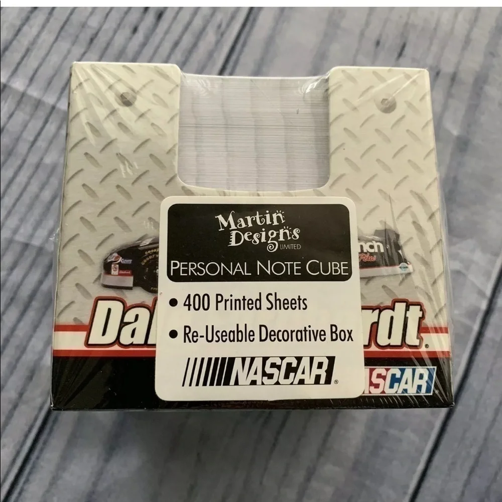 𝅺✅2X Host Pick✅ Martin Designs Dale Earnhardt Notepad Collection